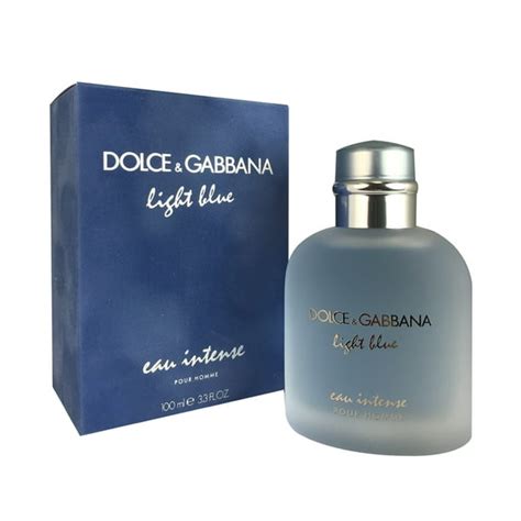 dolce gabbana light blue intense herren|d&g light blue intense men's.